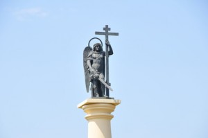 Sotschi, Engel-Denkmal über der Stadt